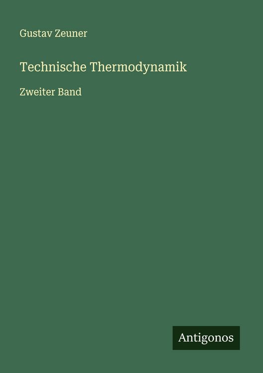 Produktbild: Technische Thermodynamik