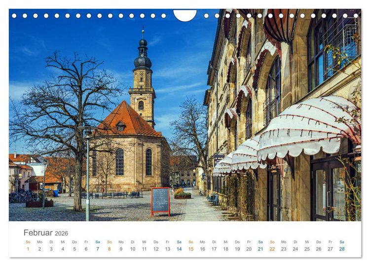 Produktbild: Mittelfranken - wo Lebensfreude Tradition hat (Wandkalender 2026 DIN A4 quer), CALVENDO Monatskalender