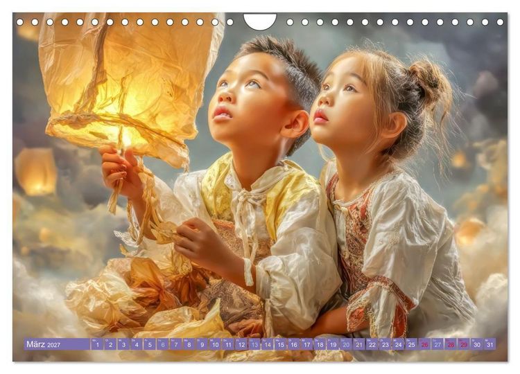 Produktbild: Faszination Licht - Durch Kinderaugen gesehen (Wandkalender 2027 DIN A4 quer), CALVENDO Monatskalender