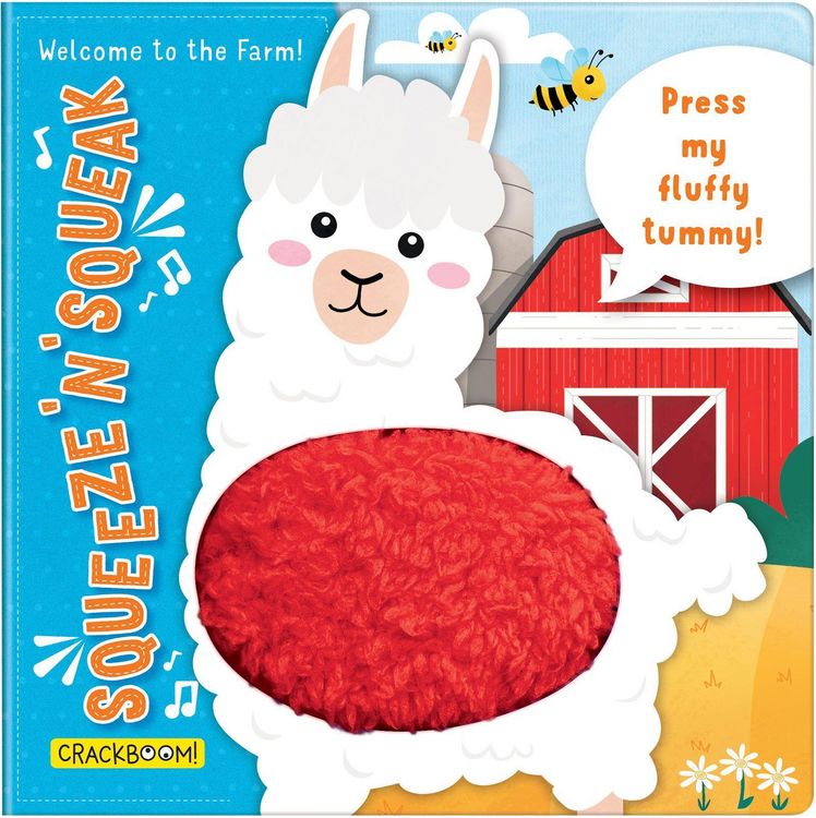 Produktbild: Squeeze 'n' Squeak: Welcome to the Farm! Touch and Feel Baby Book for 6-12 Months.