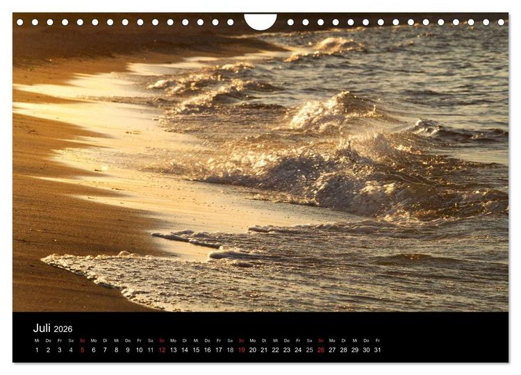 Produktbild: Sehnsucht nach Meer (Wandkalender 2026 DIN A4 quer), CALVENDO Monatskalender