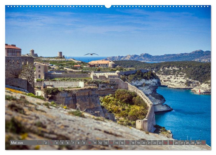 Produktbild: Korsika - Traum des Mittelmeers 2026 (Wandkalender 2026 DIN A2 quer), CALVENDO Monatskalender