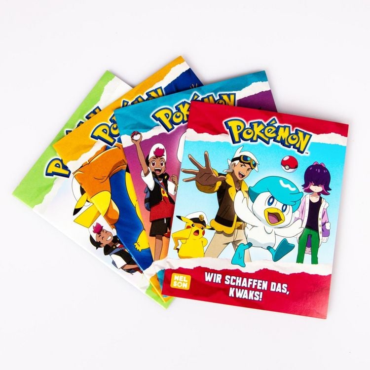 Produktbild: Nelson Mini-B&uuml;cher: 4er Pok&eacute;mon: Pikachu 9&ndash;12