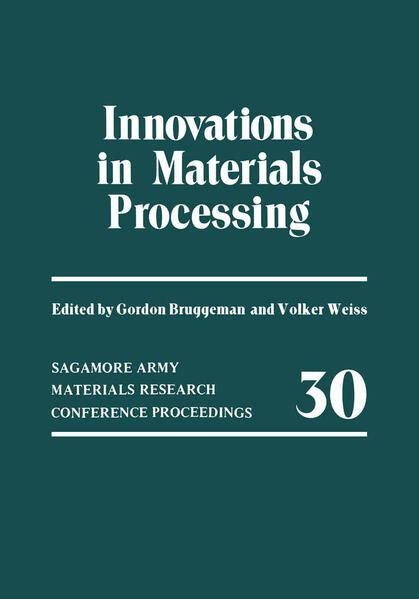 Produktbild: Innovations in Materials Processing