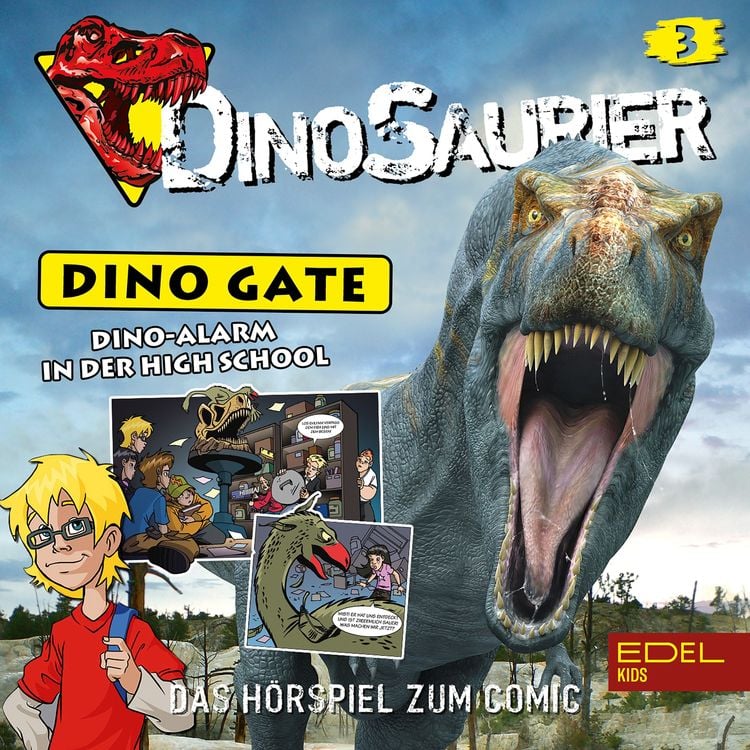 Produktbild: Folge 3: Dino-Alarm in der High School (Das Hörspiel zum Comic)