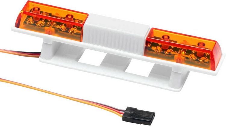 Produktbild: Pichler Modellbau LED-Warnlicht Orange 6 - 4V C3504