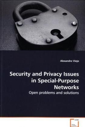 Produktbild: Viejo, A: Security and Privacy Issues in Special-Purpose Net