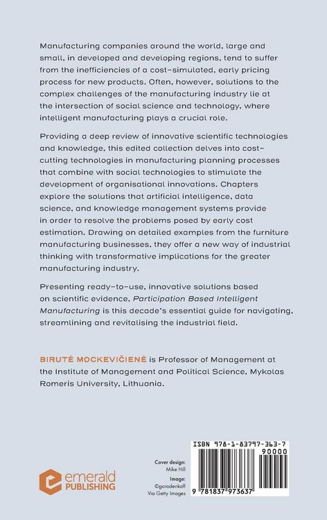 Produktbild: Participation Based Intelligent Manufacturing