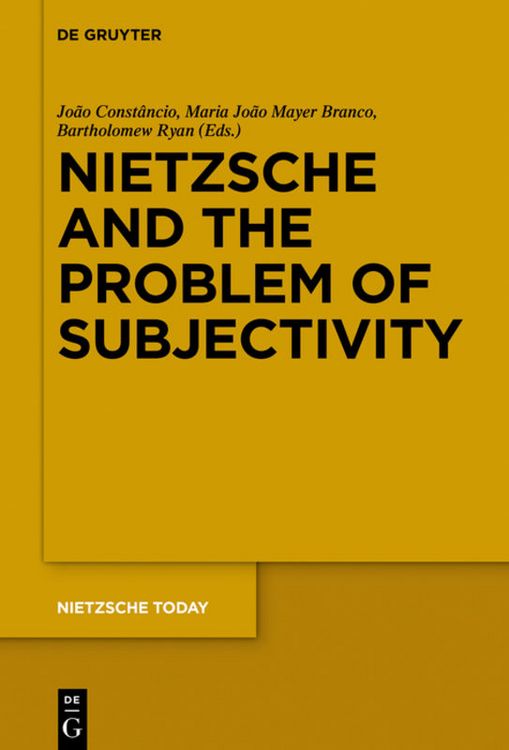Produktbild: Nietzsche and the Problem of Subjectivity