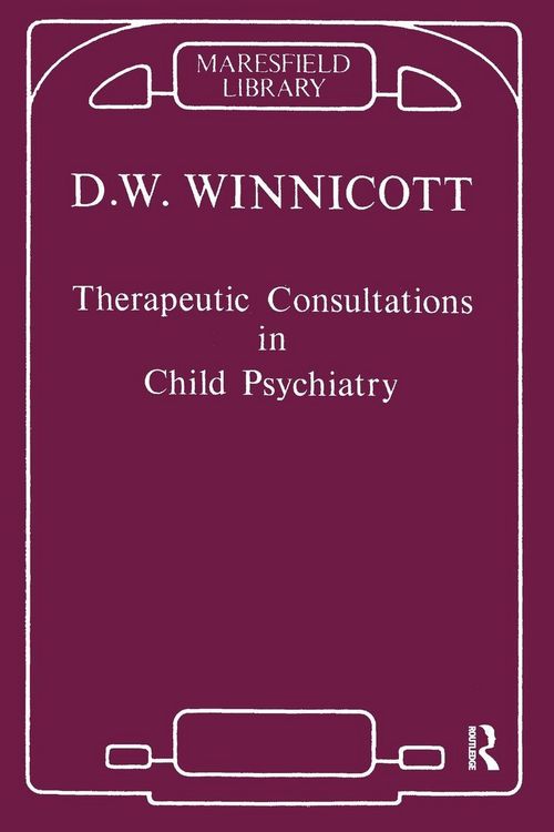 Produktbild: Therapeutic Consultations in Child Psychiatry