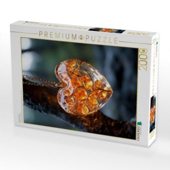 Produktbild: CALVENDO Puzzle Feuerstein-Herz | 2000 Teile Lege-Gr&ouml;&szlig;e 90x67cm Foto-Puzzle f&uuml;r gl&uuml;ckliche Stunden