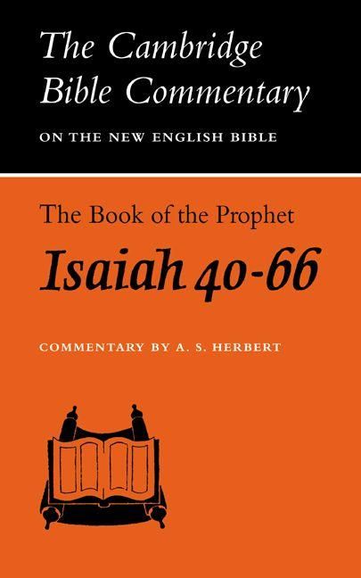 Produktbild: The Book of the Prophet Isaiah, Chapters 40-66