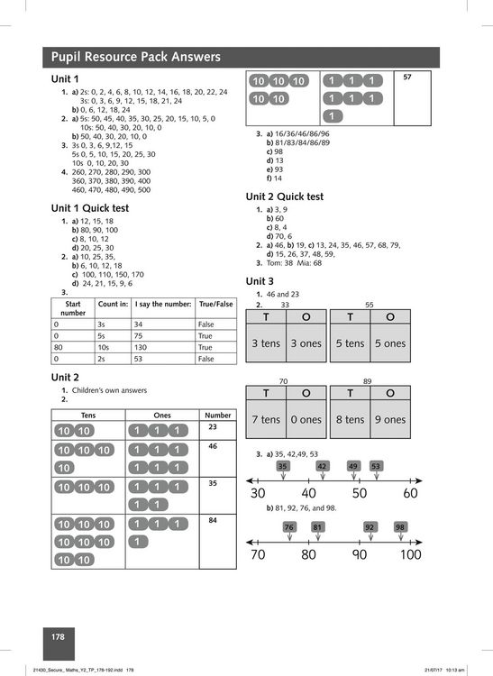 Produktbild: Secure Year 2 Maths Teacher's Pack