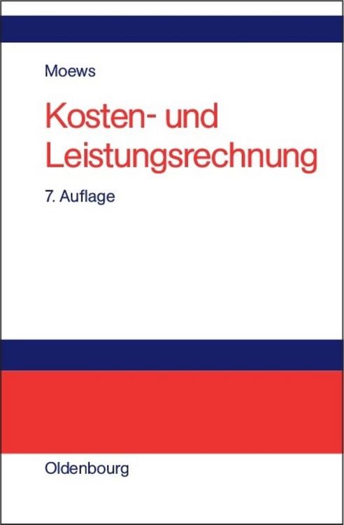 Produktbild: Kosten- und Leistungsrechnung