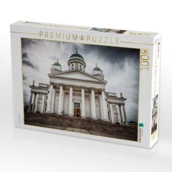 Produktbild: CALVENDO Puzzle Dom von Helsinki | 1000 Teile Lege-Gr&ouml;&szlig;e 64x48cm Foto-Puzzle f&uuml;r gl&uuml;ckliche Stunden