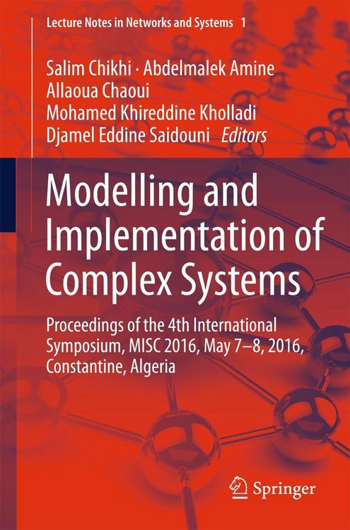 Produktbild: Modelling and Implementation of Complex Systems