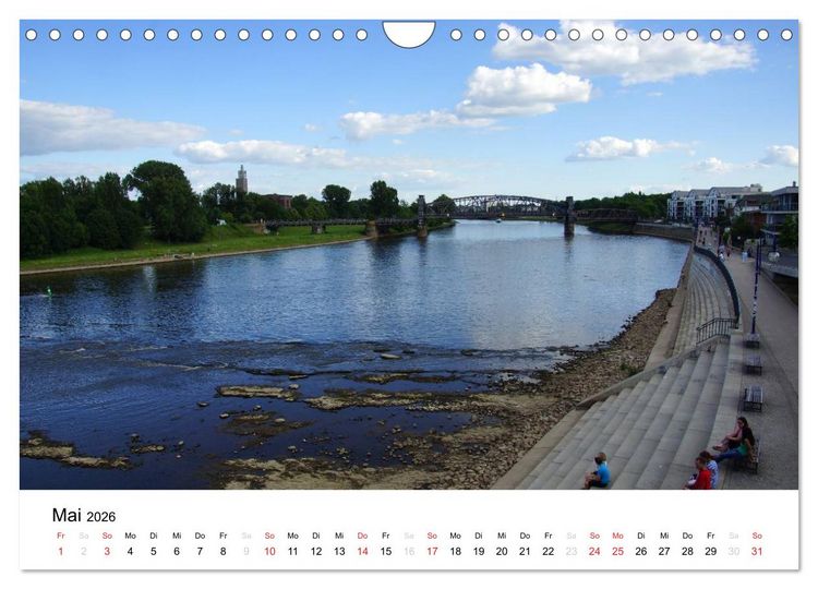 Produktbild: Mein Magdeburg 2026 (Wandkalender 2026 DIN A4 quer), CALVENDO Monatskalender