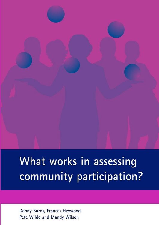 Produktbild: What works in assessing community participation?