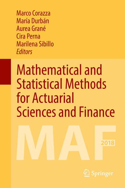 Produktbild: Mathematical and Statistical Methods for Actuarial Sciences and Finance
