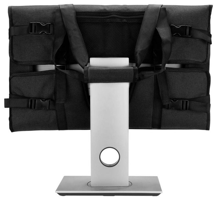 Produktbild: Renkforce Monitor Tasche RF-MB-100 Passend f&uuml;r Display-Gr&ouml;&szlig;e (Bereich): 55,9 cm (22") - 61 cm (24") Schwarz