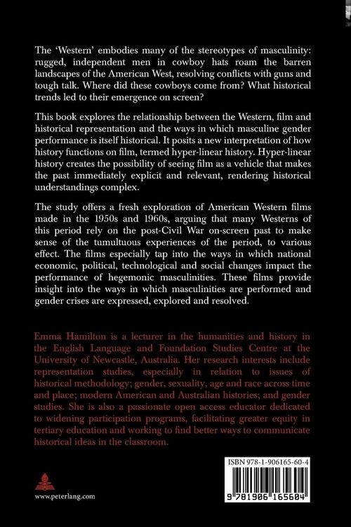 Produktbild: Masculinities in American Western Films