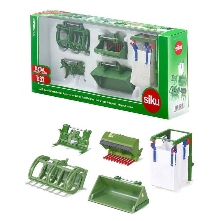 Attacco Posteriore SIKU Per Trattore John Deere Verde - Scala 1/32 - Ricambio Originale - Foto 1