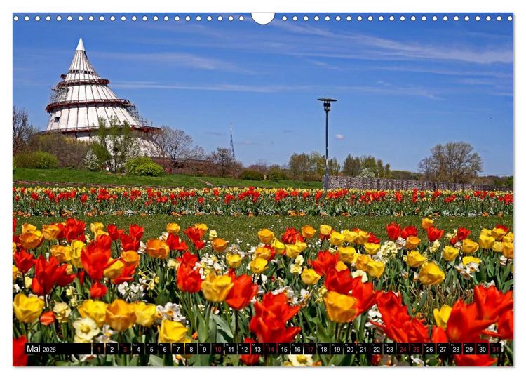 Produktbild: Elberadweg von Lutherstadt Wittenberg bis Hitzacker (Wandkalender 2026 DIN A3 quer), CALVENDO Monatskalender