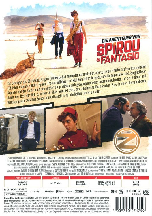 Produktbild: Die Abenteuer von Spirou & Fantasio