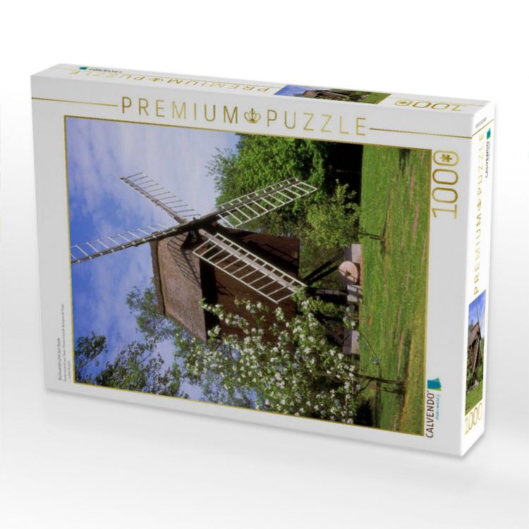 Produktbild: CALVENDO Puzzle Bockwindm&uuml;hle bei Stade | 1000 Teile Lege-Gr&ouml;&szlig;e 64x48cm Foto-Puzzle f&uuml;r gl&uuml;ckliche Stunden