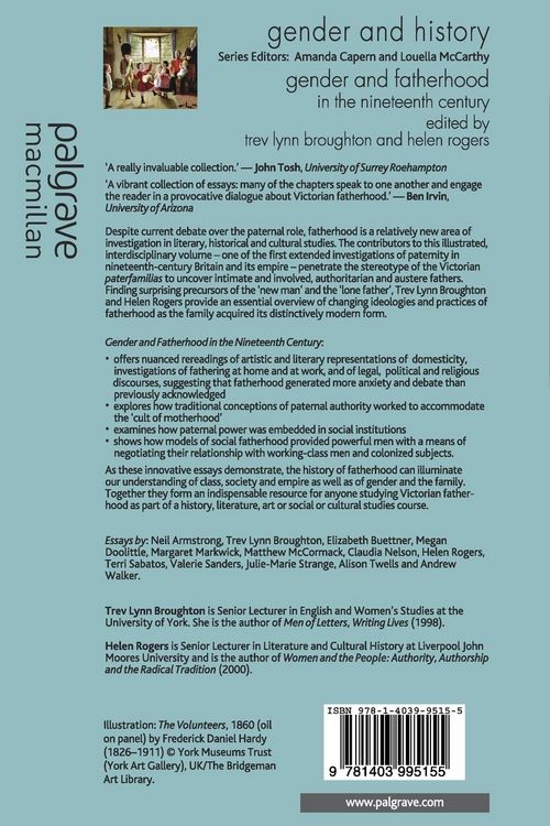 Produktbild: Gender and Fatherhood in the Nineteenth Century