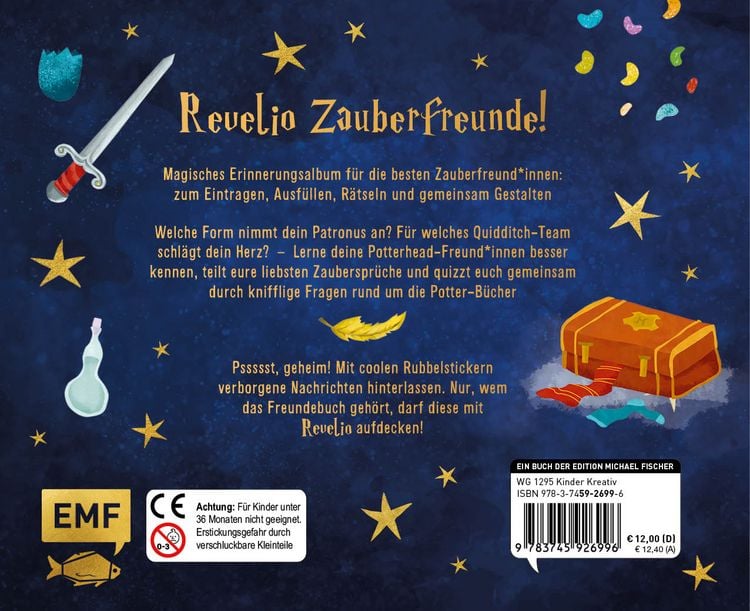 Produktbild: Mein Freundebuch f&uuml;r Harry Potter-Fans