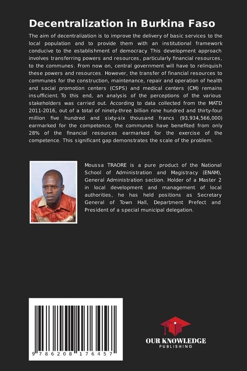 Produktbild: Decentralization in Burkina Faso
