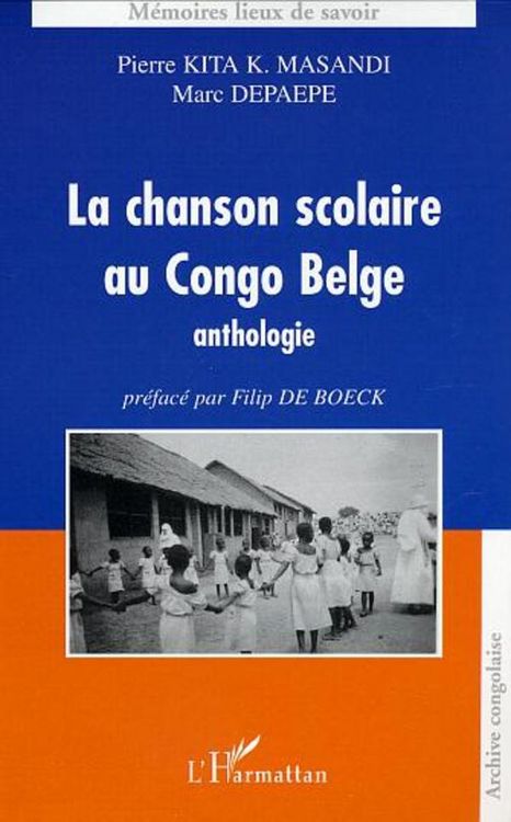 Produktbild: La chanson scolaire au Congo Belge