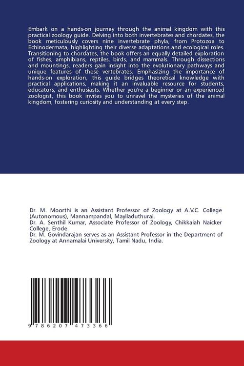 Produktbild: Practical Zoology (Invertebrates & Chordates)