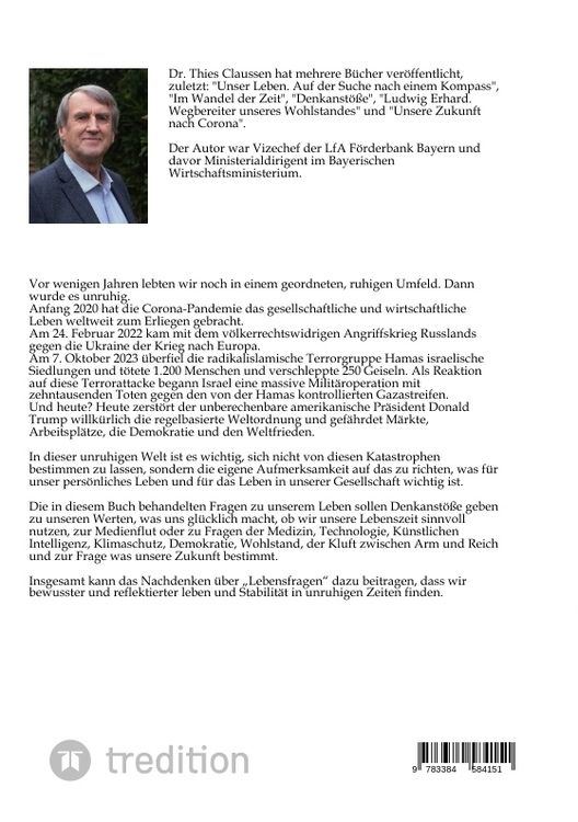 Produktbild: In unruhigen Zeiten