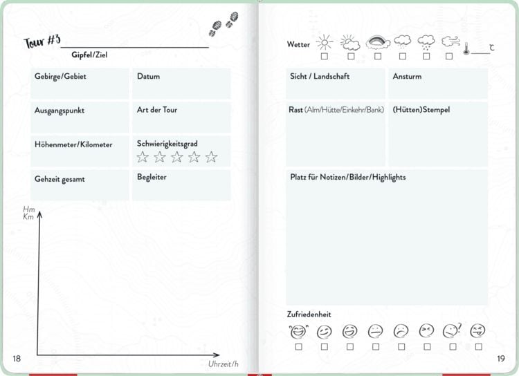 Produktbild: Wandertagebuch