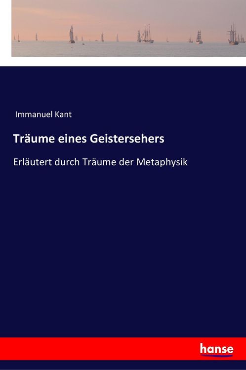 Produktbild: Tr&auml;ume eines Geistersehers