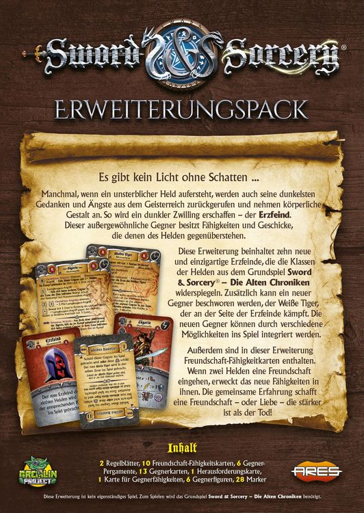 Produktbild: Sword & Sorcery Die Alten Chroniken - Erzfeinde
