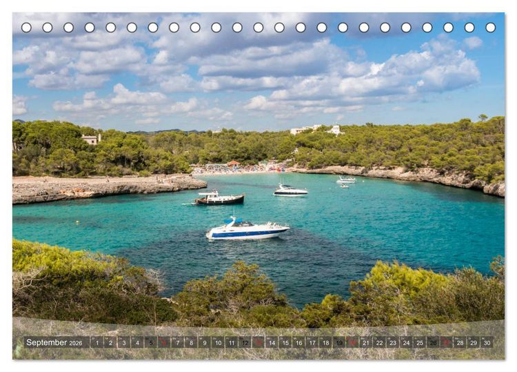 Produktbild: Im Osten von Mallorca (Tischkalender 2026 DIN A5 quer), CALVENDO Monatskalender