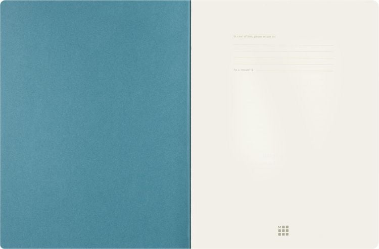 Produktbild: Moleskine Peanuts Linus Cahier limitierte Ausgabe, XL, liniert, Kartoneinband, Hellblau