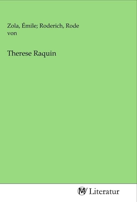 Produktbild: Therese Raquin