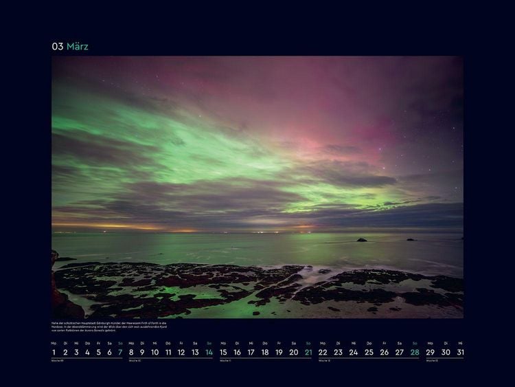Produktbild: Polarlichter - KUNTH Wandkalender 2027