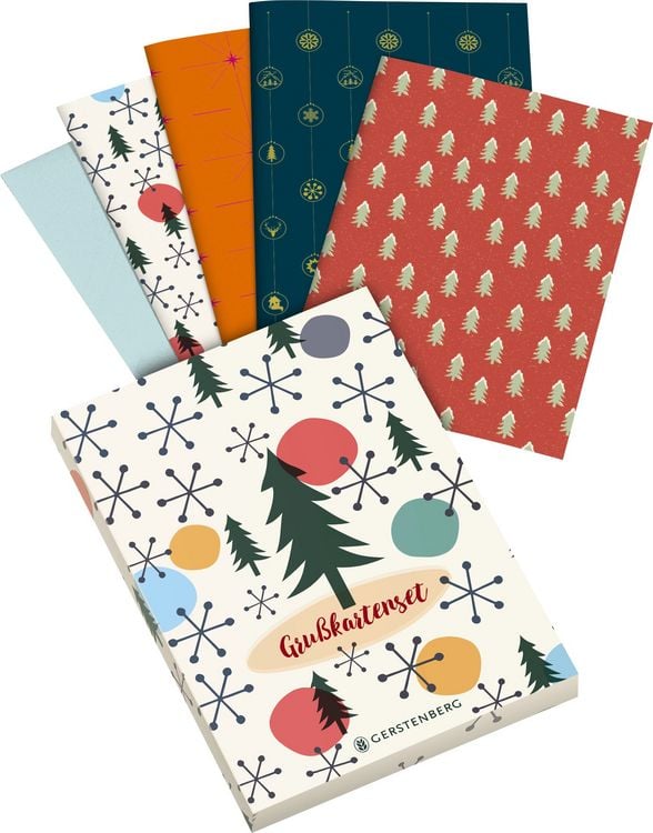 Produktbild: Weihnachten - Gru&szlig;kartenset