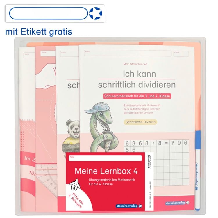 Produktbild: Meine Lernbox 4 - Mathematik - Fit f&uuml;r das 4. Schuljahr