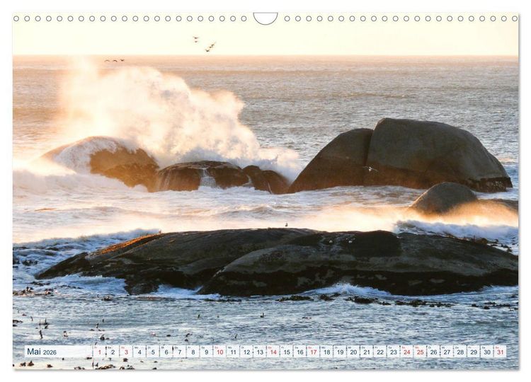 Produktbild: S&uuml;dafrika - Mee(h)r vom Kap (Wandkalender 2026 DIN A3 quer), CALVENDO Monatskalender