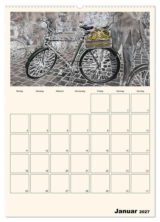Produktbild: Beweg dich nach vorne! (hochwertiger Premium Wandkalender 2027 DIN A2 hoch), Kunstdruck in Hochglanz