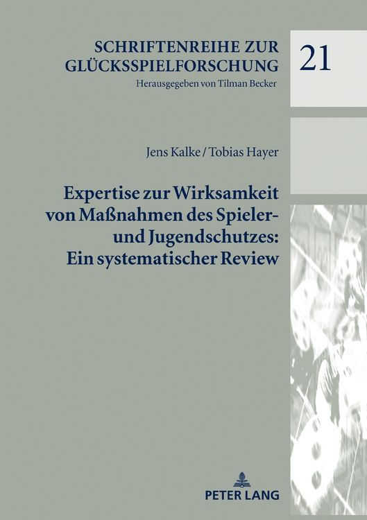 Produktbild: Expertise zur Wirksamkeit von Ma&szlig;nahmen des Spieler- und Jugendschutzes: Ein systematischer Review
