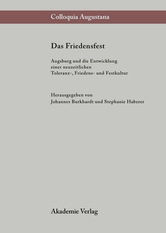 Produktbild: Das Friedensfest