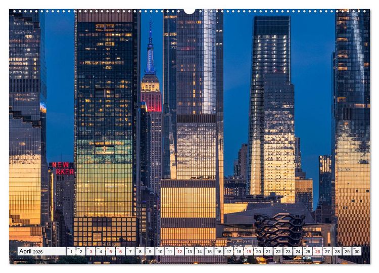 Produktbild: New York City - der besondere Blick auf Big Apple (Wandkalender 2026 DIN A2 quer), CALVENDO Monatskalender