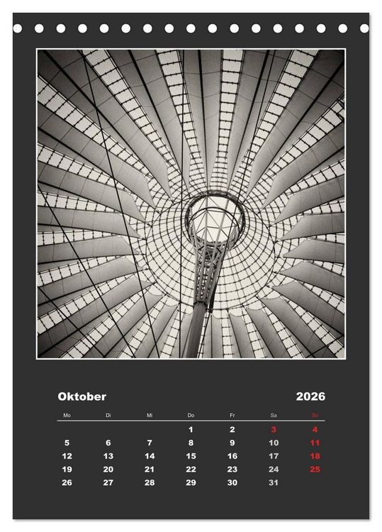 Produktbild: Berlin - Portrait einer Stadt (Tischkalender 2026 DIN A5 hoch), CALVENDO Monatskalender